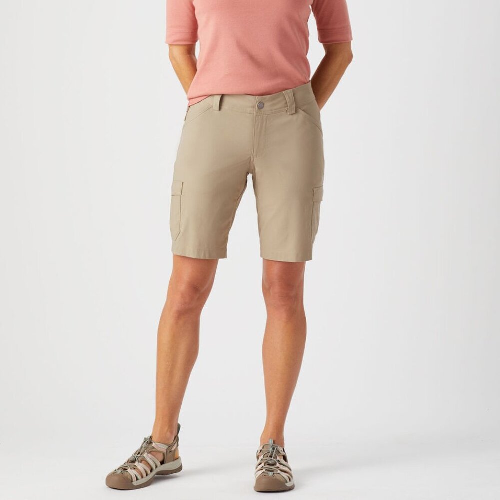 Duluth Trading Co. Dry On The Fly Shorts Zip Up 10 Inch Inseam